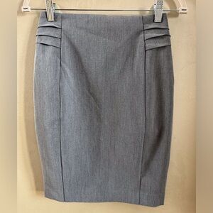 Express Charcoal Pencil Skirt NWT